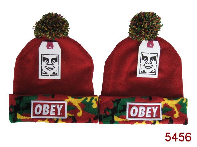 Obey Beanie Red 3 SG